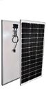 Pannello Solare Fotovoltaico 100W Monocristallino Efficienza Camper Casa 1 KW