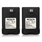 Retevis RT24 Walkie Talkie Batteria Li-Ion 3.7V 1100mAh Compatibile con (T7U)