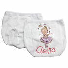 Copripannolino neonata personalizzato con nome baby ballerina