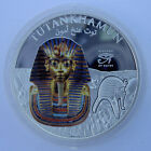 COOK ISLANDS 1 $ 2012 TUTANKHAMUN HISTORY OF EGYPT WEIGHT 26g PIRAMIDI FARAONE