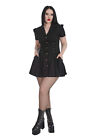 Black Gothic Punk Emo Rockabilly Retro Dreamscape Laced Dress BANNED Apparel