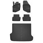 Frogum TPE Tappetini+Portabagagli Set per Volvo V70 II 2000-2007 TPE set di tapp