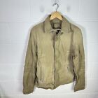 Abercrombie & Fitch Jacket Mens Large Brown Wakely Military Utility Cargo A&F