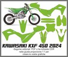 Template Sagoma dima KAWASAKI KXF 450 2024