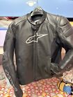 giacca moto alpinestars pelle 52