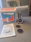 Kenwood Chef A720 mincer c/w 3 Mincing Screens Fully Restored/Tested