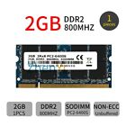 2GB 1GB DDR2 800MHz PC2-6400S 200Pin 1.8V SODIMM Azul Portátil Memoria RAM SP