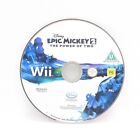 Epic Mickey 2 The Power Of Two Nintendo WII SOLO DISCO PAL Testato FUNZIONANTE