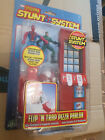 action figure spiderman Stunt System Flip  N Trap Pizza Parlor con Scorpion nuov