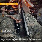 Ferro Rod Fire Steel & Striker - Camping Survival Bushcraft EDC SAS Fire Starter