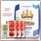 KIT PIZZA - Farina Pizzeria 5kg + Lievito Caputo 100g + 3 Latte di Pelati Mutti