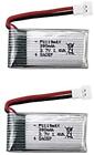 2 pz Batterie Lipo ricaricabile 3.7v 380mAh per Hubsan X4 H107c H107D H107L RC