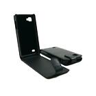 Custodia per LG Optimus4X HD P880 cover protezione per cellulare top open nera