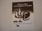 advertising Pubblicità 1982 CASCO KIWI e STIVALI RAY