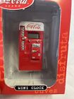 Coca-Cola COKE Vending Machine MINI CLOCK - box