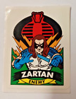 1986 Hasbro/Milton Bradley GI Joe Action Stickers “Zartan”