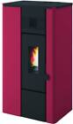 Stufa a Pellet Noa 6,3Kw Rosso Punto Fuoco Eva Calor