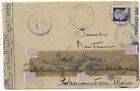 Italien: Brief nach Frankfurt/M 1943 mit italienischer Zensur 1944