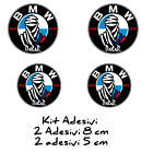 4 adesivi BMW DAKAR GS R 1200 1250 800 moto stickers - BMW00002M