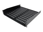 StarTech.com 1U Server Rack Shelf, 2U 16in Universal Fixed Vented CABSHELFV