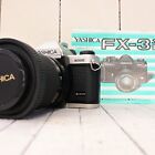 Yashica FX-3 Super 2000 35mm film camera reflex analogica zoom 35-70 N U O V A !