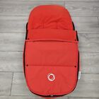 Bugaboo Footmuff - Orange, Excellent Condition