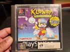 Pal Ps1 Game Klonoa Door To Phantomile Namco