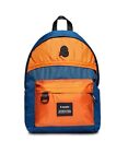 Invicta American colorblock zaino porta pc 13", tessuto black orange nero aranci