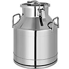 VEVOR Latte Bidone Secchio Latte 20L Contadino Liquidi Alimentari Acciaio Inox