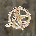 Hunger Games Mockingjay Logo Brooch Alloy Pin - Rose Gold