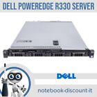 Dell PowerEdge R330 Server 1U Xeon E3-1220 v6 Ram 32gb Raid PERC H330 SATA