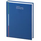 AGENDA Giornaliera  2025 Blu tricolore Italia 15x21 ,ufficio,casa,lavoro,regalo