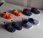Lotto di 4 sandali e scarpine per neonato (Prenatal, CycleBand, H&M) come nuove