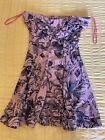 Vestito Rosa Fiori Tg. S - Betsey Johnson