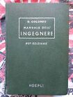 G. Colombo - MANUALE DELL INGEGNERE – 80a edizione - 1967 TASCABILE Hoepli