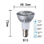 Dimmable COB LED Spotlight E14 B22 GU10 E27 MR16 220V DC 12V 24V Bright Lamp OQ