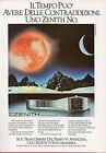 Paginetta Pubblicitaria Advertising Werbung 1979 ZENITH Port Royal