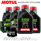 Tagliando SUZUKI GSX 1300 R Hayabusa 2008 2009 / KIT Motul 5100 10W40 + Filtro