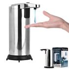 DISPENSER AUTOMATICO SAPONE TOUCHLESS ACCIAIO SENSORE INFRAROSSI X DISINFETTANTI