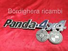 FIAT PANDA 4X4 SISLEY COUNTRY CLUB TREKKING SCRITTA SIGLA STEMMA BADGE EMBLEM