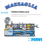 FERVI - TORNIO PARALLELO FERRO METALLO VELOCITA  VARIABILE AVANZAMENTI - 0716S