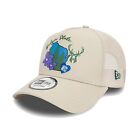 New Era Cap Men s NBA Milwaukee Bucks Badger State Beige Snapback Trucker Hat