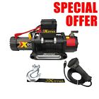 12000lbs High Speed  24v ELECTRIC RECOVERY WINCH (138:1 x 8.9hp) SYNTHETHIC ROPE