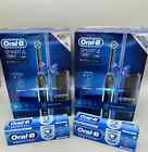 N. 1 Oral-B Smart 4 4500 CrossAction Spazzolino Elettrico Ricaricabile - Nero