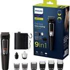 Rasoio Elettrico Philips Multigroom 9in1 per Capelli e Barba Lame Autoaffilanti