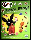 BING Lets Play Sticker Activity Book with OVER 100 Stickers NEW