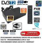 Decoder Digitale Terrestre USB PVR DVB-T2 RICEVITORE SMART Full HD SWITCHOFF