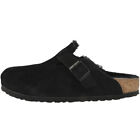 Birkenstock Boston Lammfell Veloursleder normal Unisex Sandalen Hausschuhe