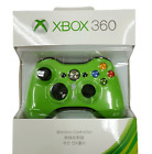 Xbox 360 Microsoft gamepad Controller Wireless GREEN nuovo IMPORT