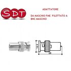 ADATTATORE DA MASCHIO FME  FILETTATO A BNC MASCHIO